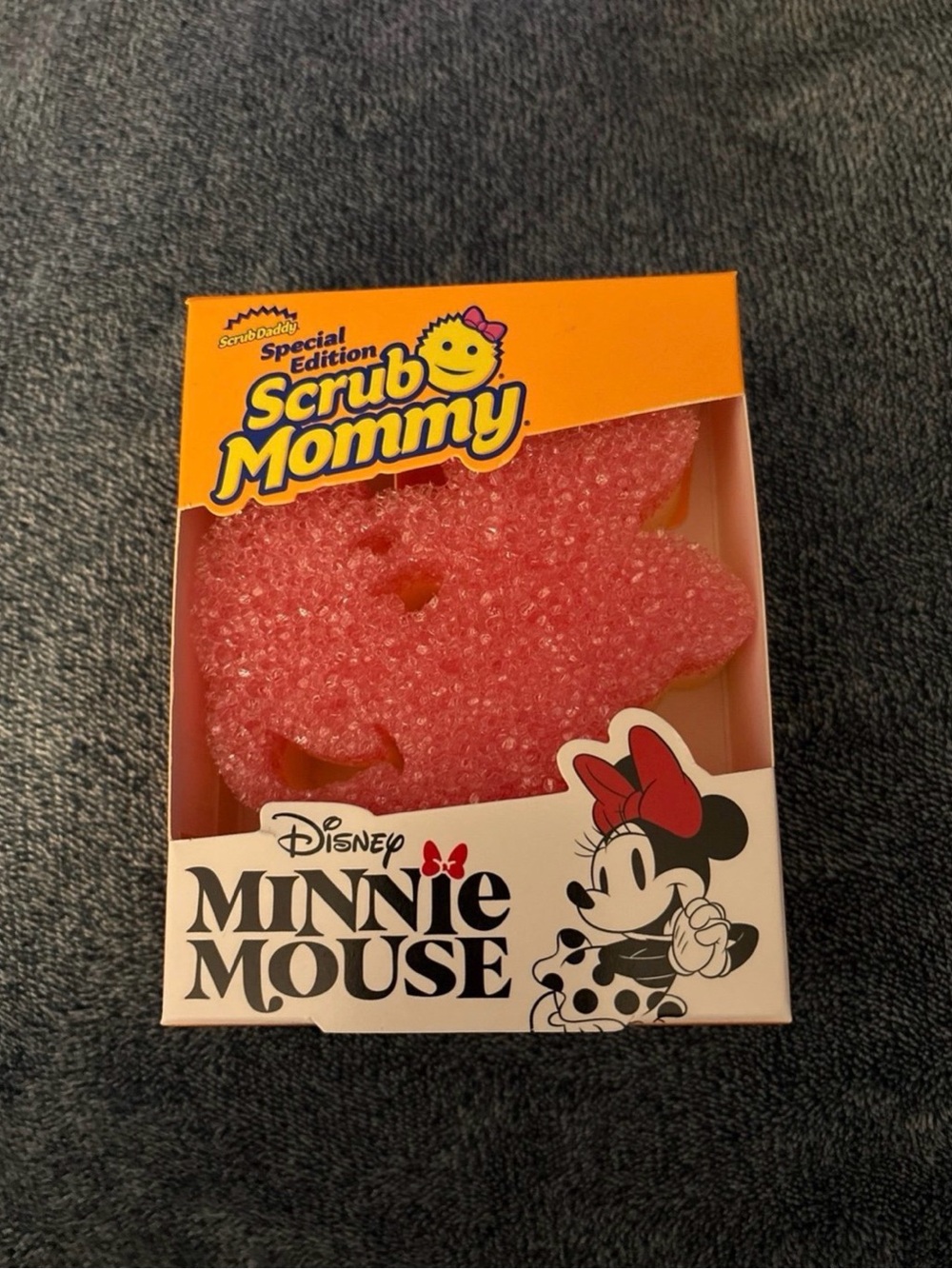 Scrub Mommy Special Edition Minnie Mouse Pink Scrubber